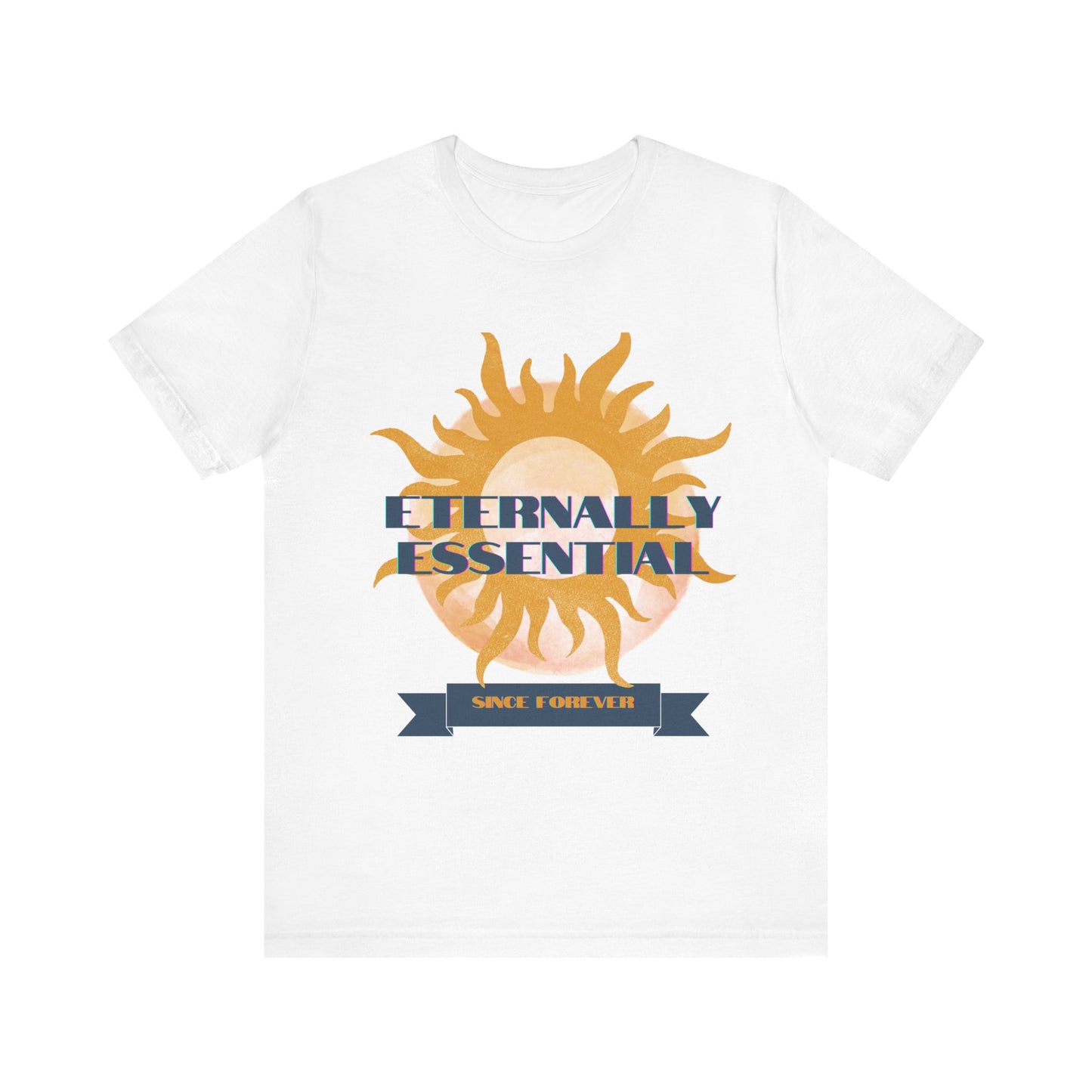 Eternally Essential Sunshine Design 100% Cotton Tee.