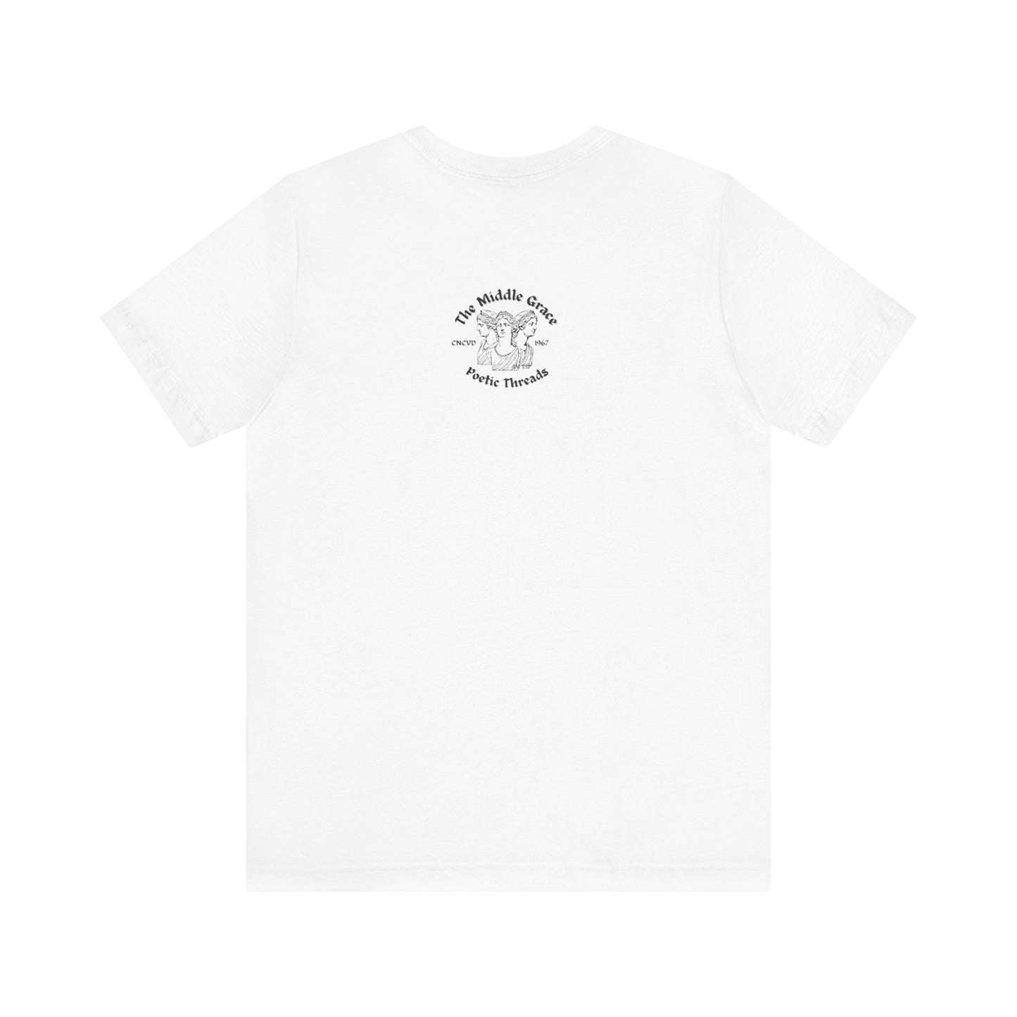 "Where Words Fail, Music Speaks" Classic White cotton Tee. This is your next concert t-shirt.