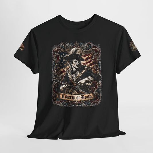 America 250 Patriot Vintage Style 2nd Amendment Cotton Tee