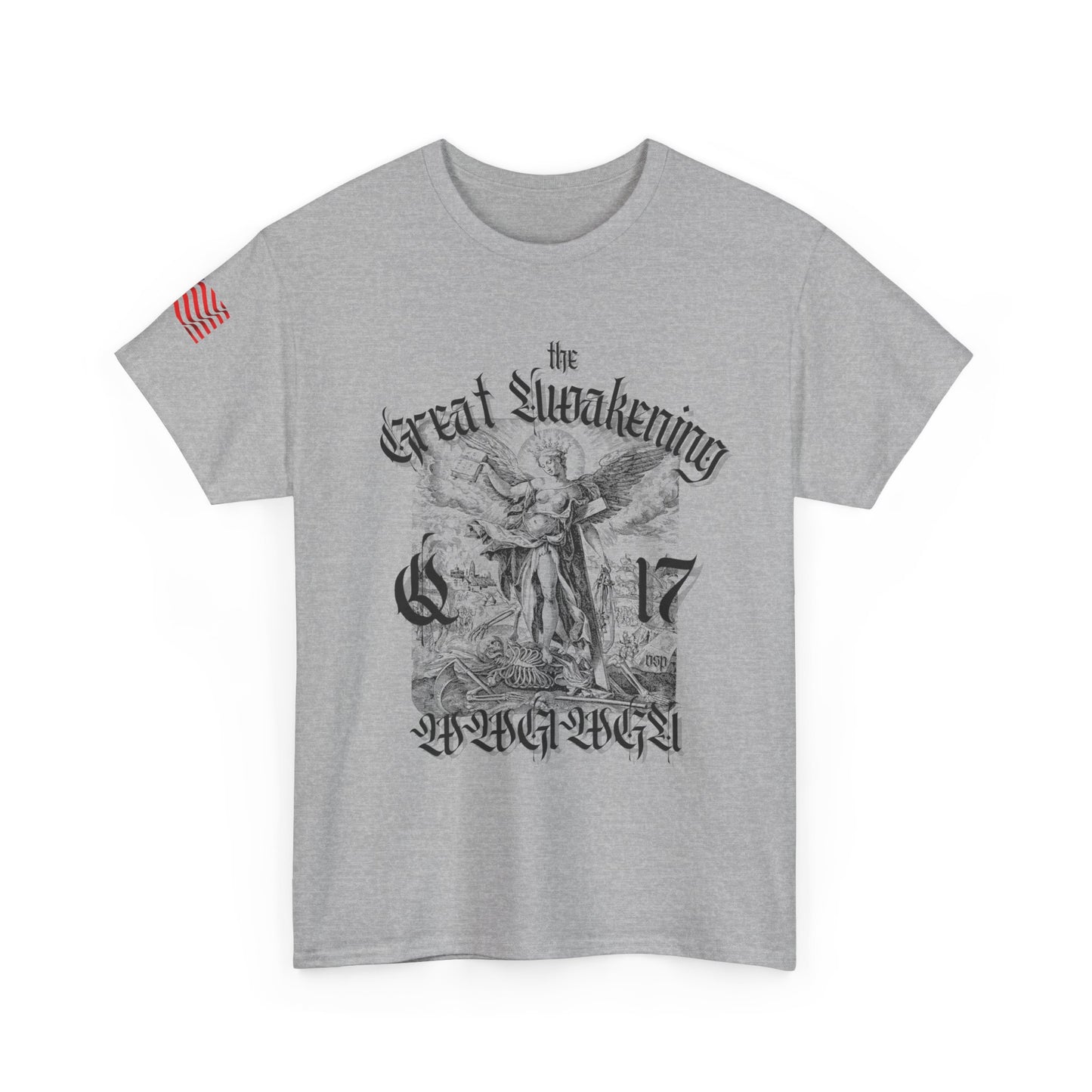 The Great Awakening, Ephesians 6:12 100% Cotton Tee