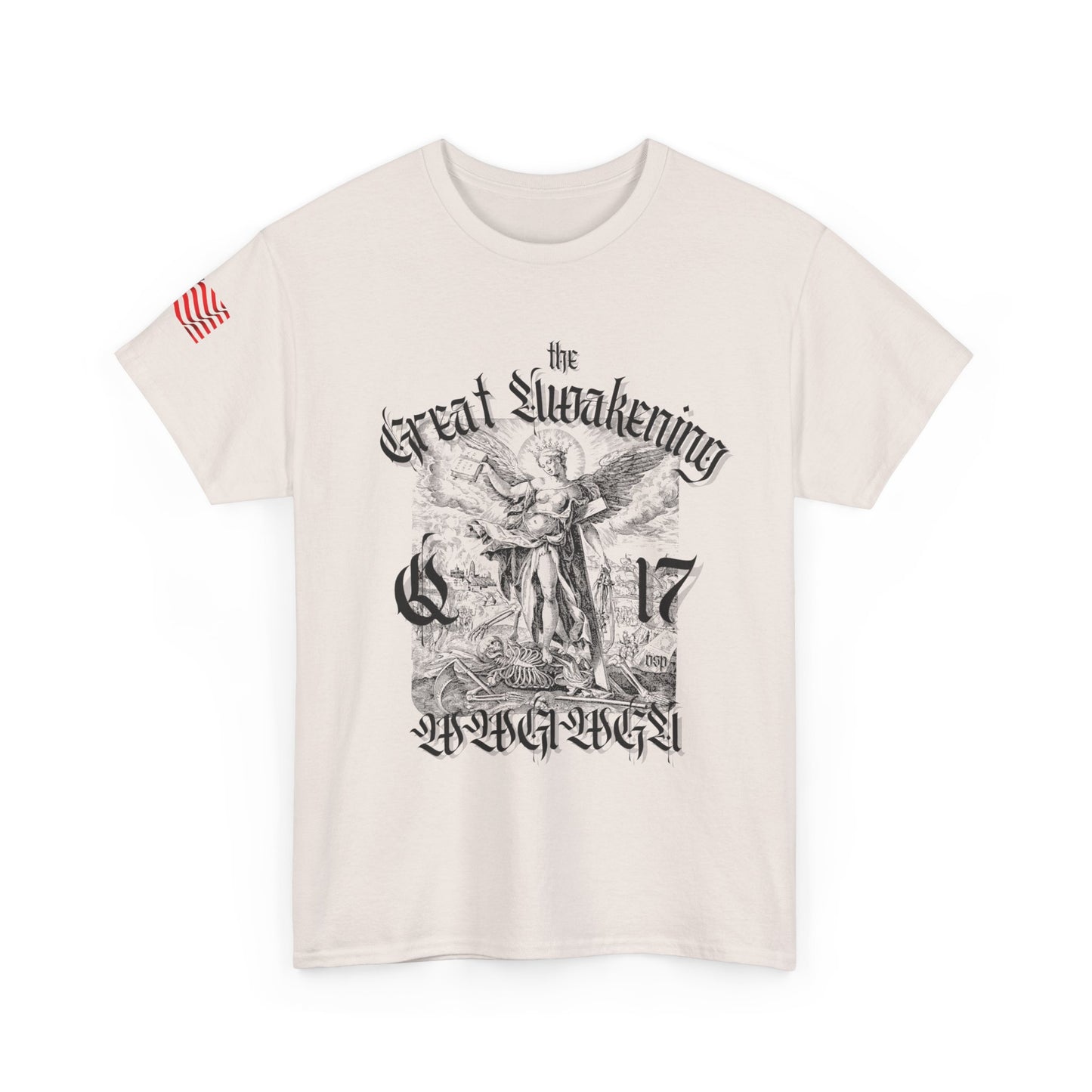 The Great Awakening, Ephesians 6:12 100% Cotton Tee