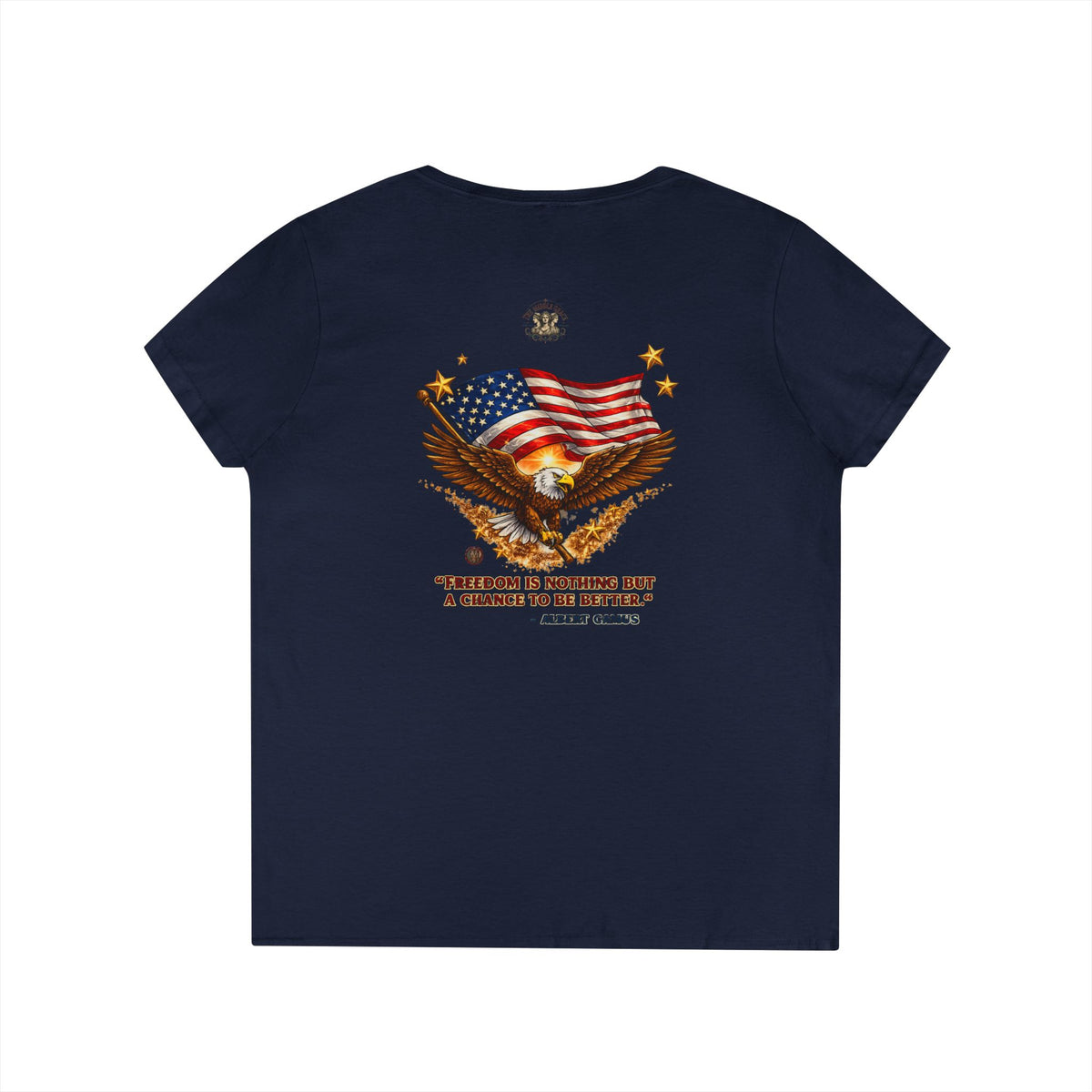 “Unapologetically American” 250th Eagle Graphic Women's Tee