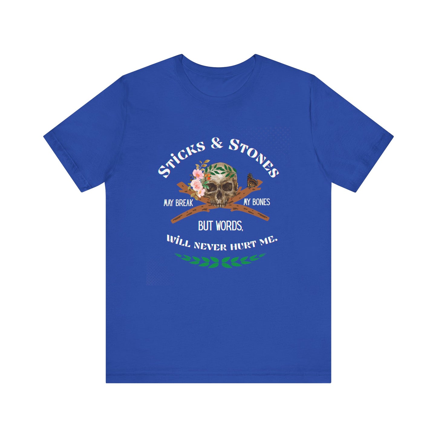"Sticks and Stones" Classic Child's Poem 100% Cotton Tee