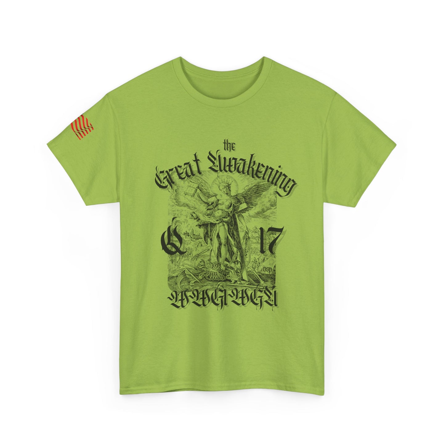 The Great Awakening, Ephesians 6:12 100% Cotton Tee