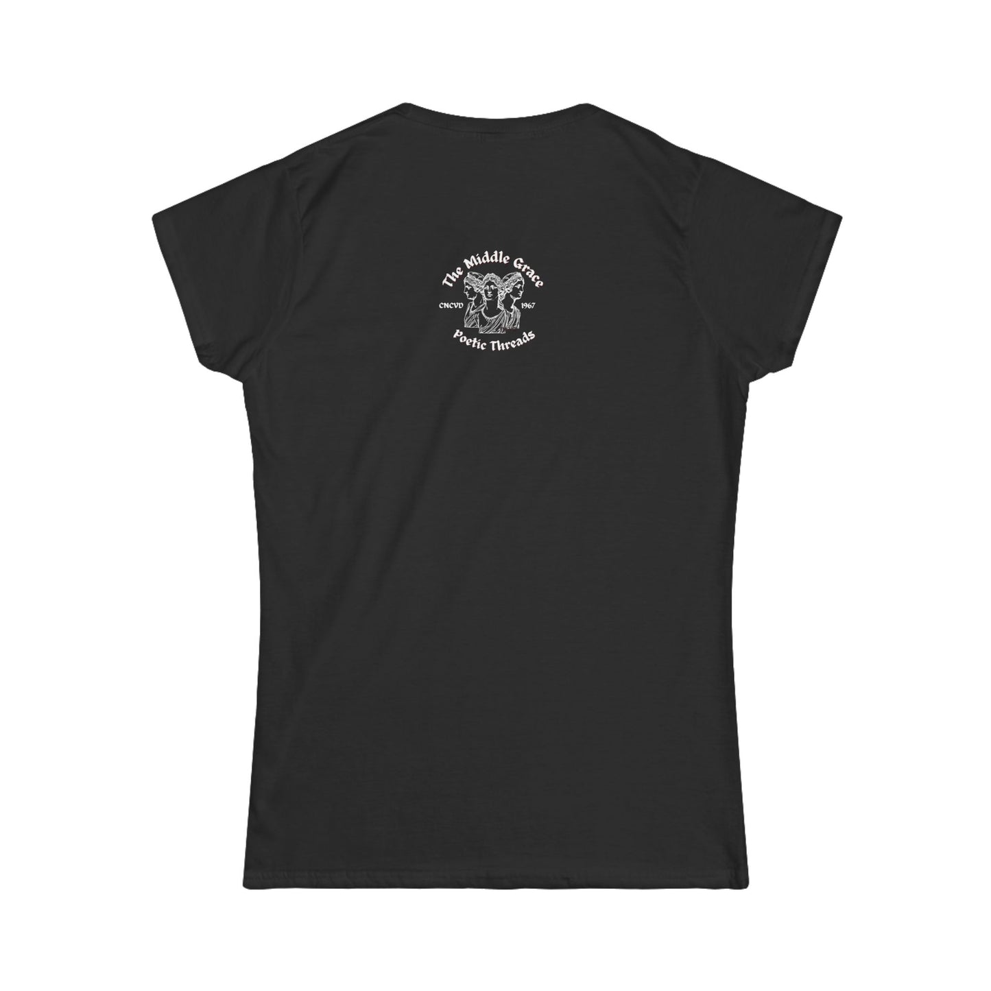 Film-Noir Vintage Love Women's 100% Cotton Softstyle Tee.
