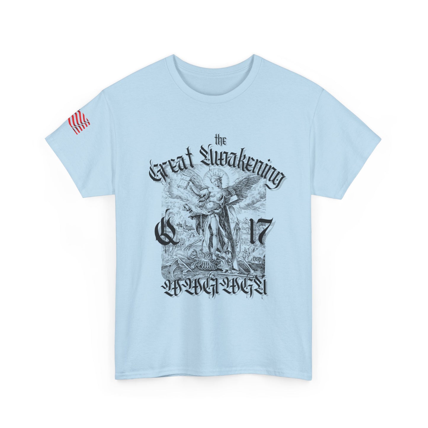 The Great Awakening, Ephesians 6:12 100% Cotton Tee