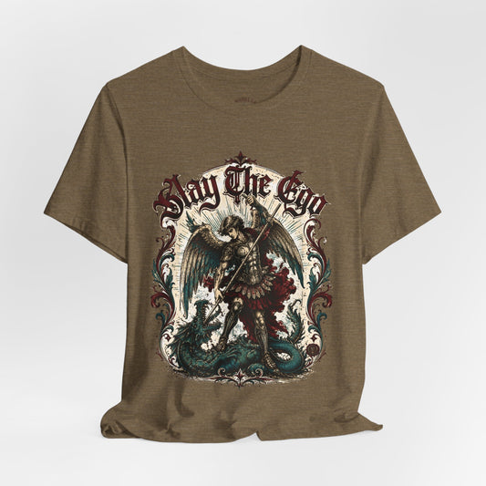 Slay the Ego Graphic Tee - 100% cotton jersey tee