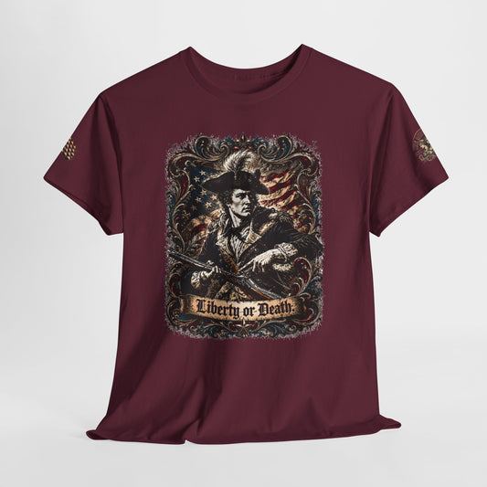 America 250 Patriot Vintage Style 2nd Amendment Cotton Tee