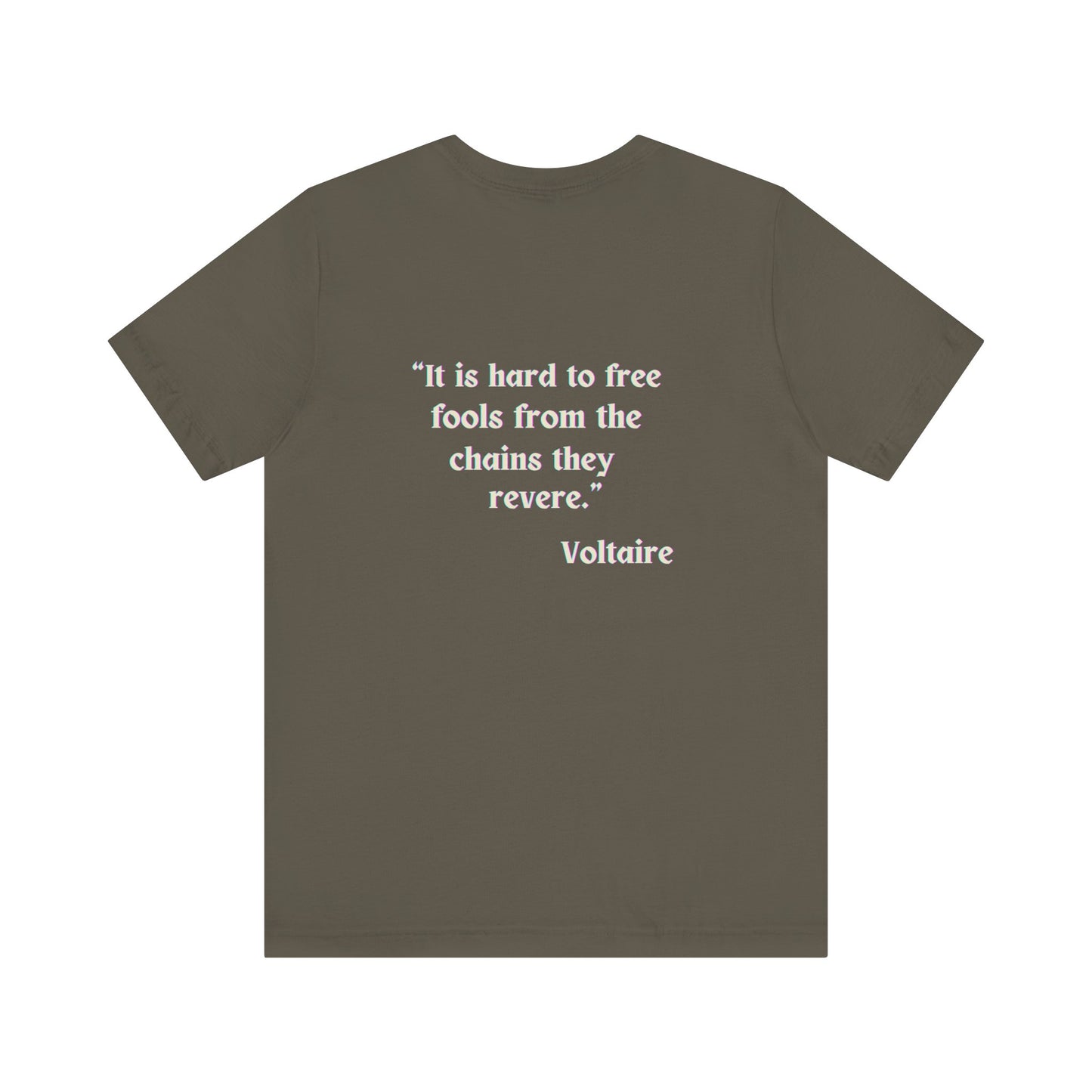 "Don't Think." Vintage TV Graphic 100% Cotton Tee