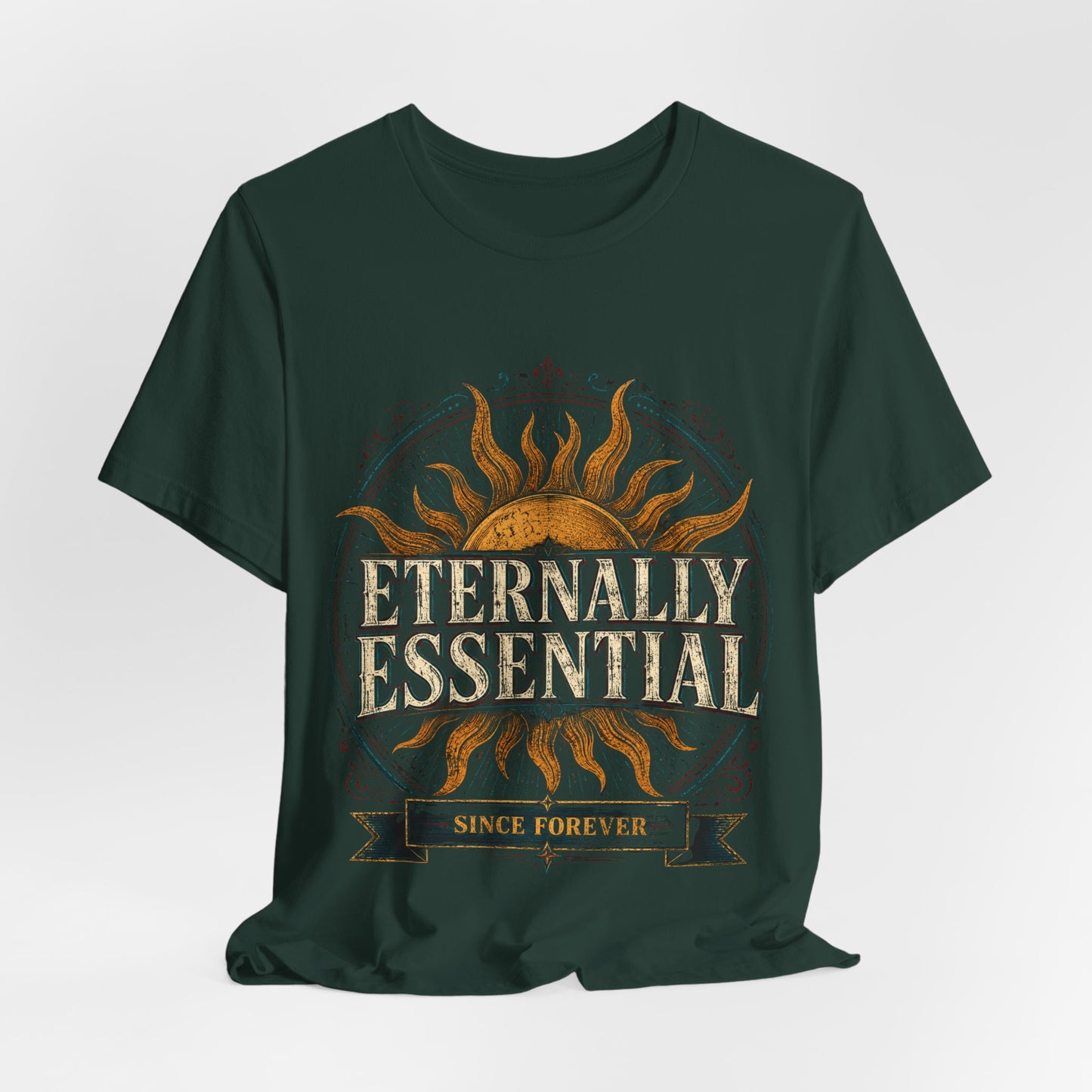 Eternally Essential Sunshine Design 100% Cotton Tee.