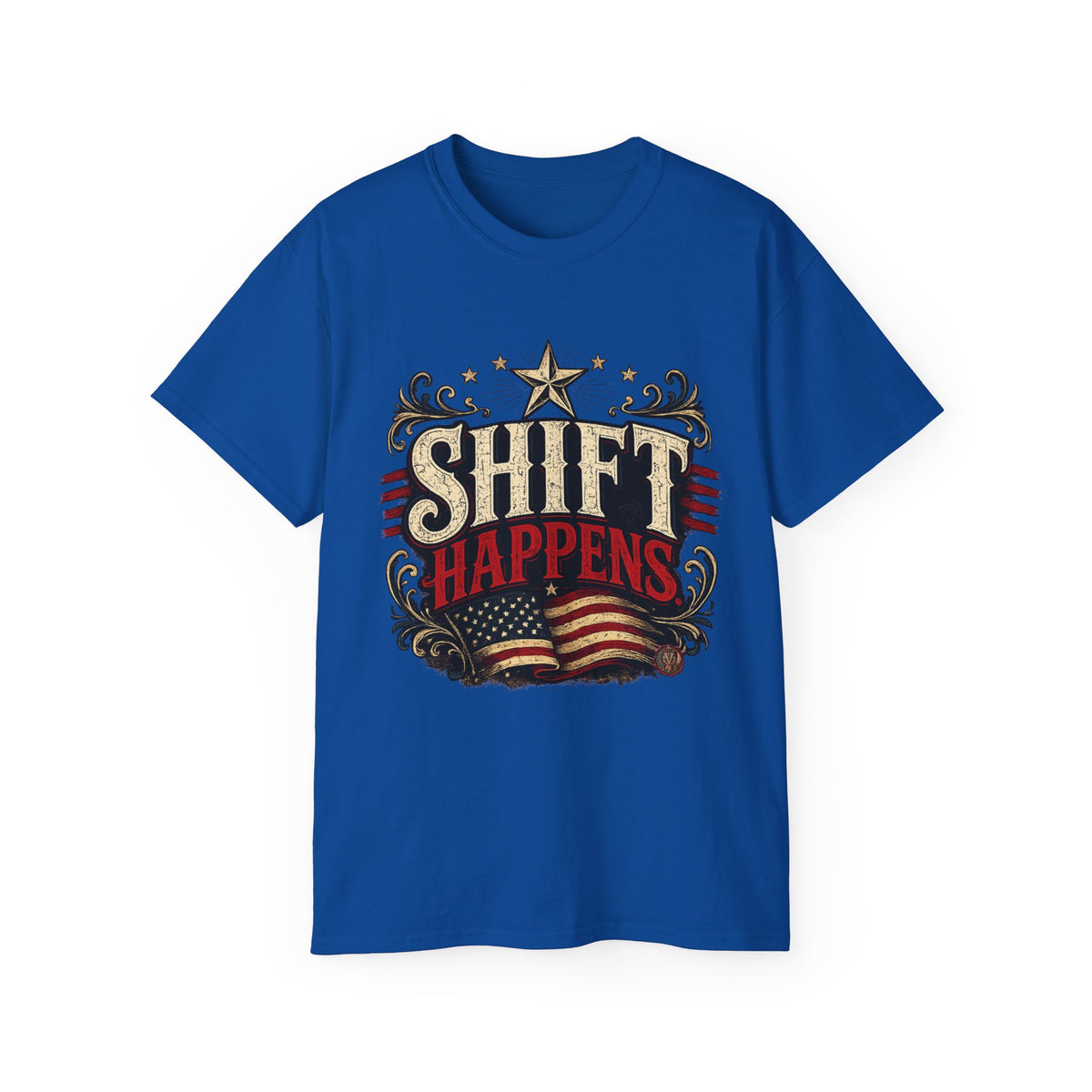 Shift Happens Patriotic Tee