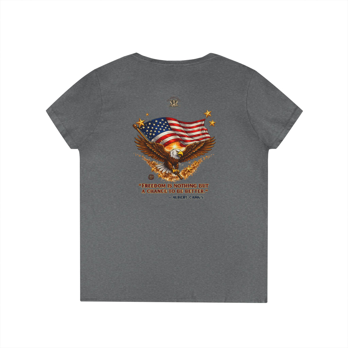 “Unapologetically American” 250th Eagle Graphic Women's Tee