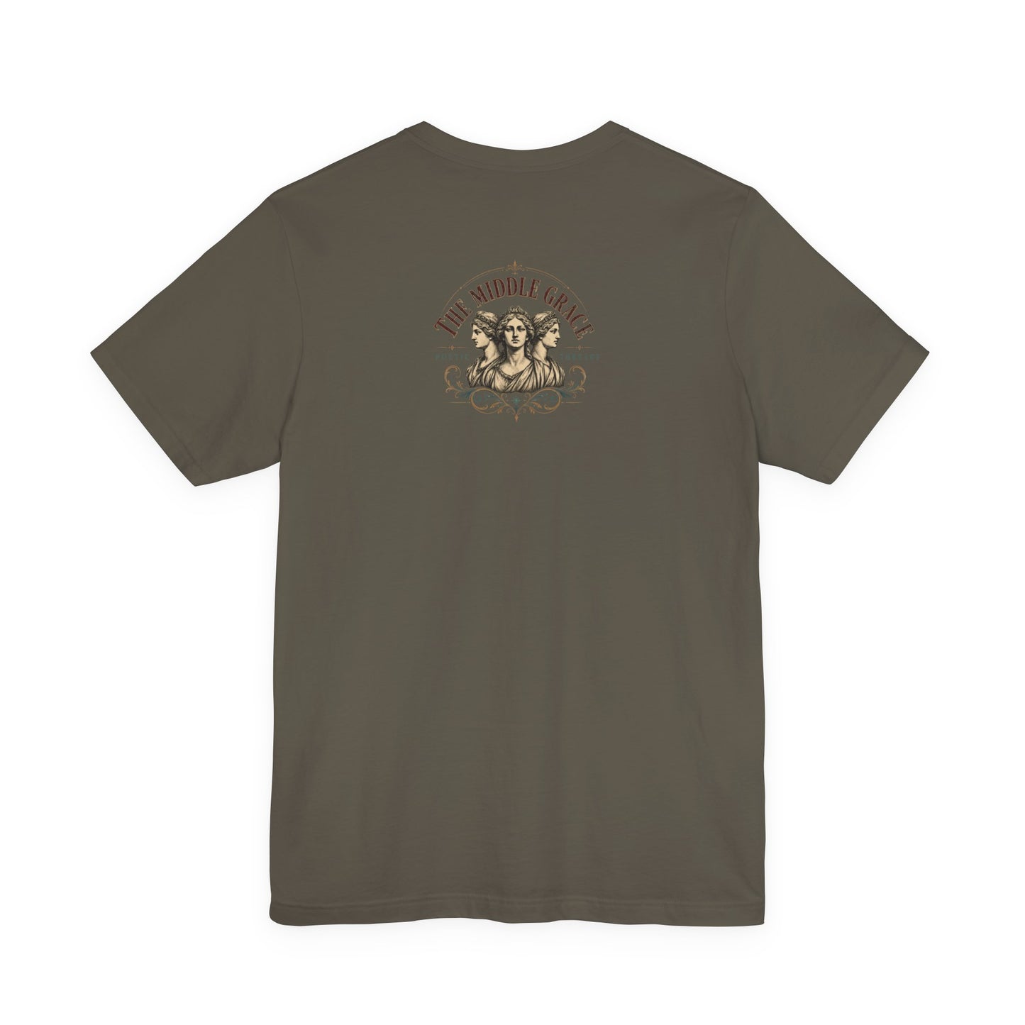 "Growth is... Perfection Unfolding" Cotton T-shirt.