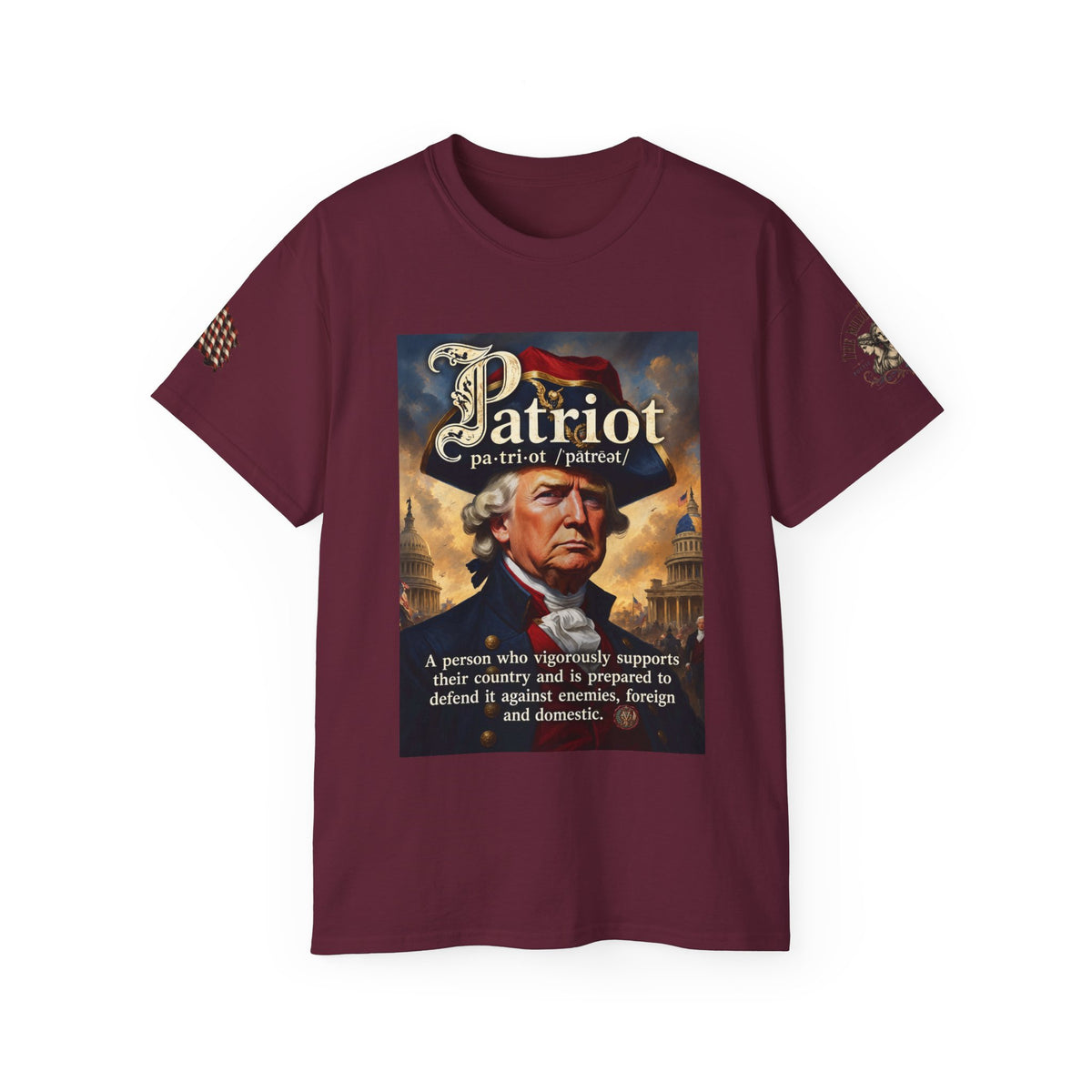 Patriot Definition T-Shirt — Vintage Trump American Graphic