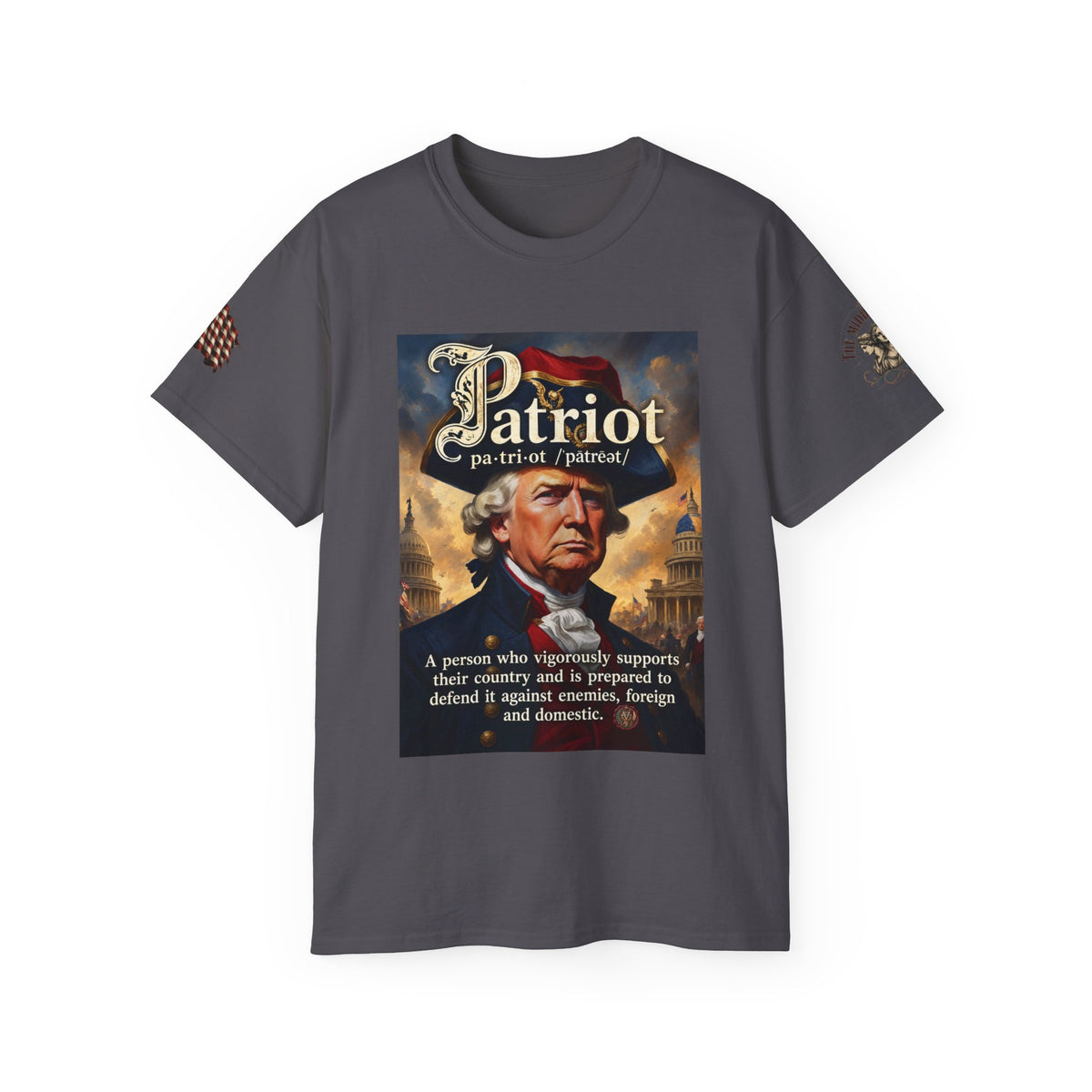 Patriot Definition T-Shirt — Vintage Trump American Graphic