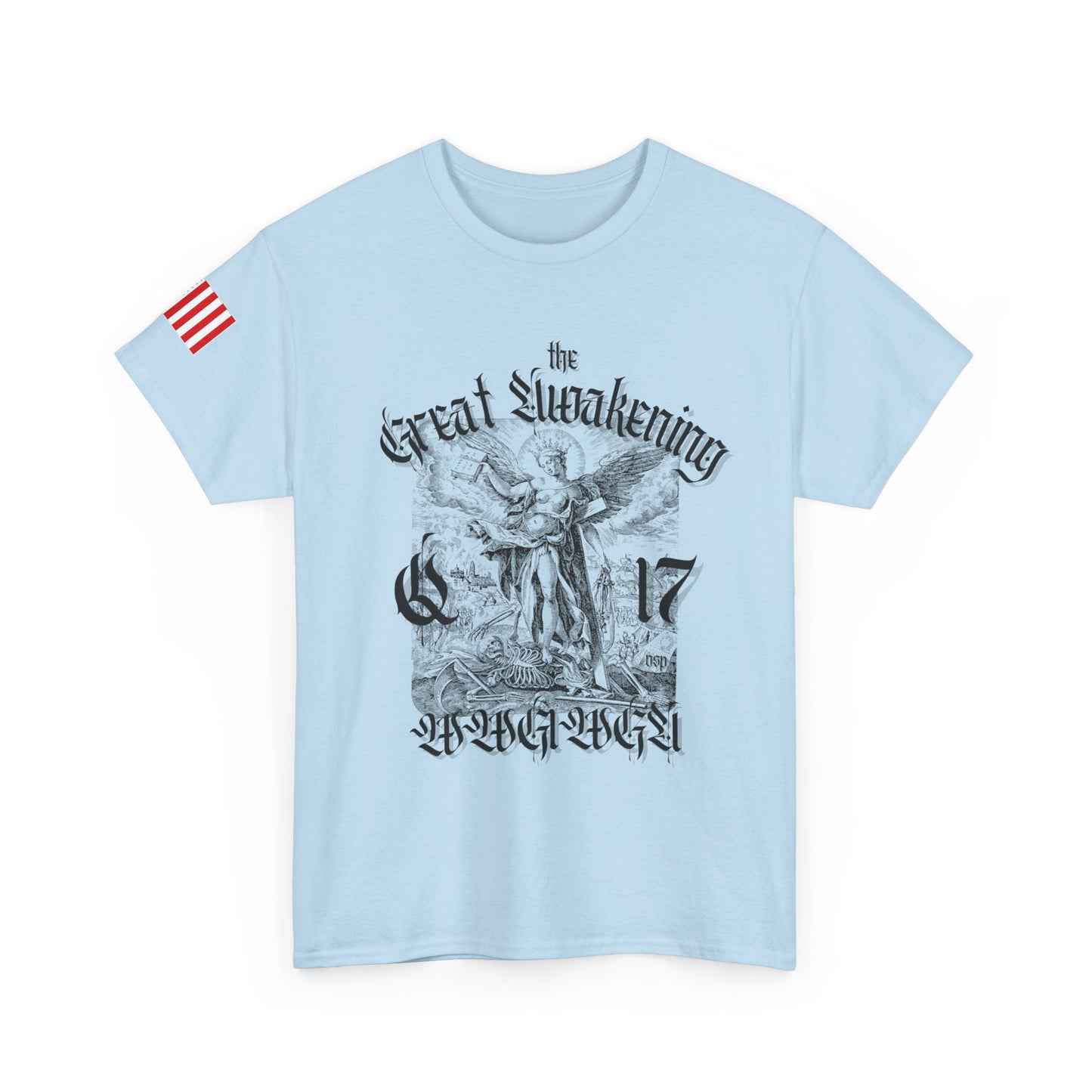 The Great Awakening, Ephesians 6:12 100% Cotton Tee