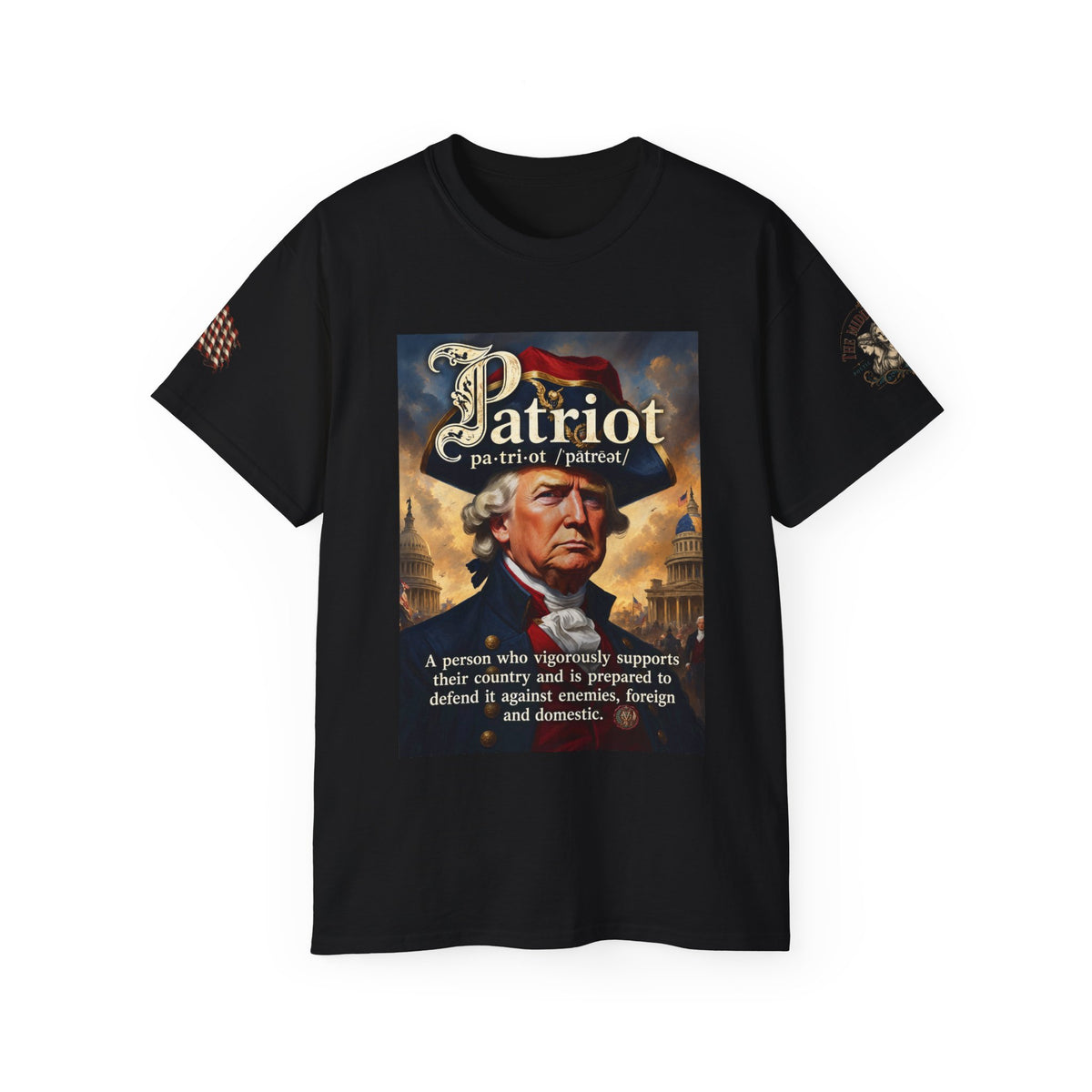 Patriot Definition T-Shirt — Vintage Trump American Graphic