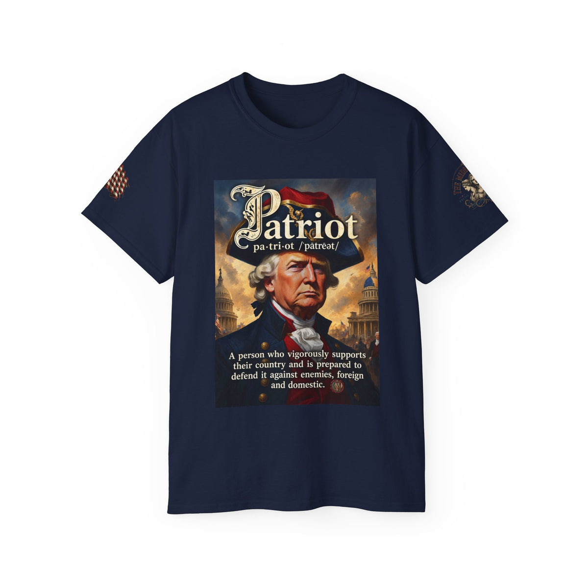 Patriot Definition T-Shirt — Vintage Trump American Graphic