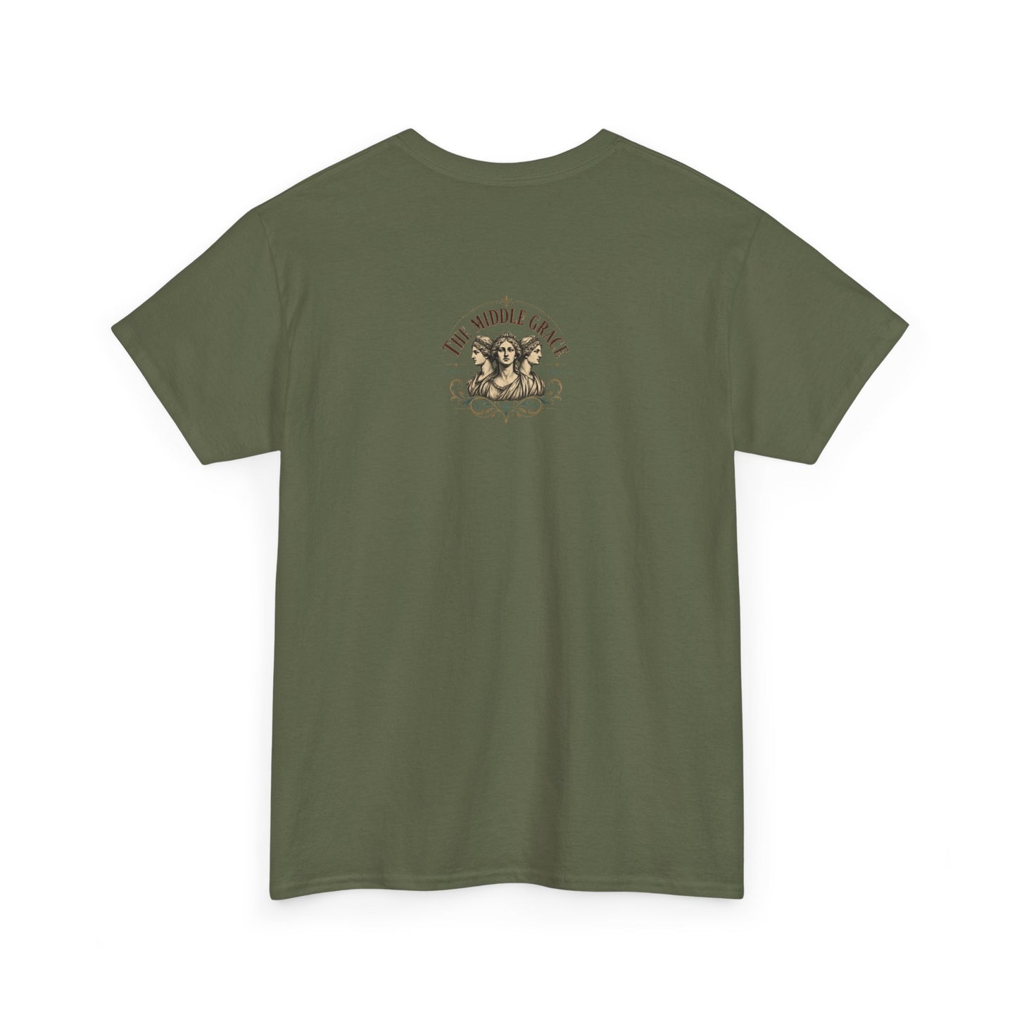 The Kingdom of Heaven is Within You- Inspirational Lion Design Cotton Tee
