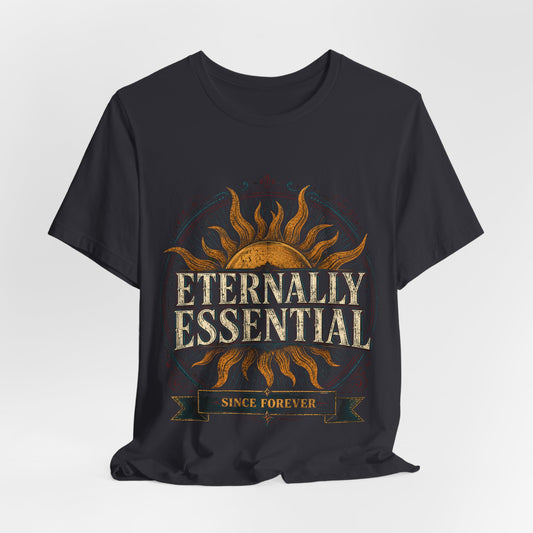 Eternally Essential Sunshine Design 100% Cotton Tee.