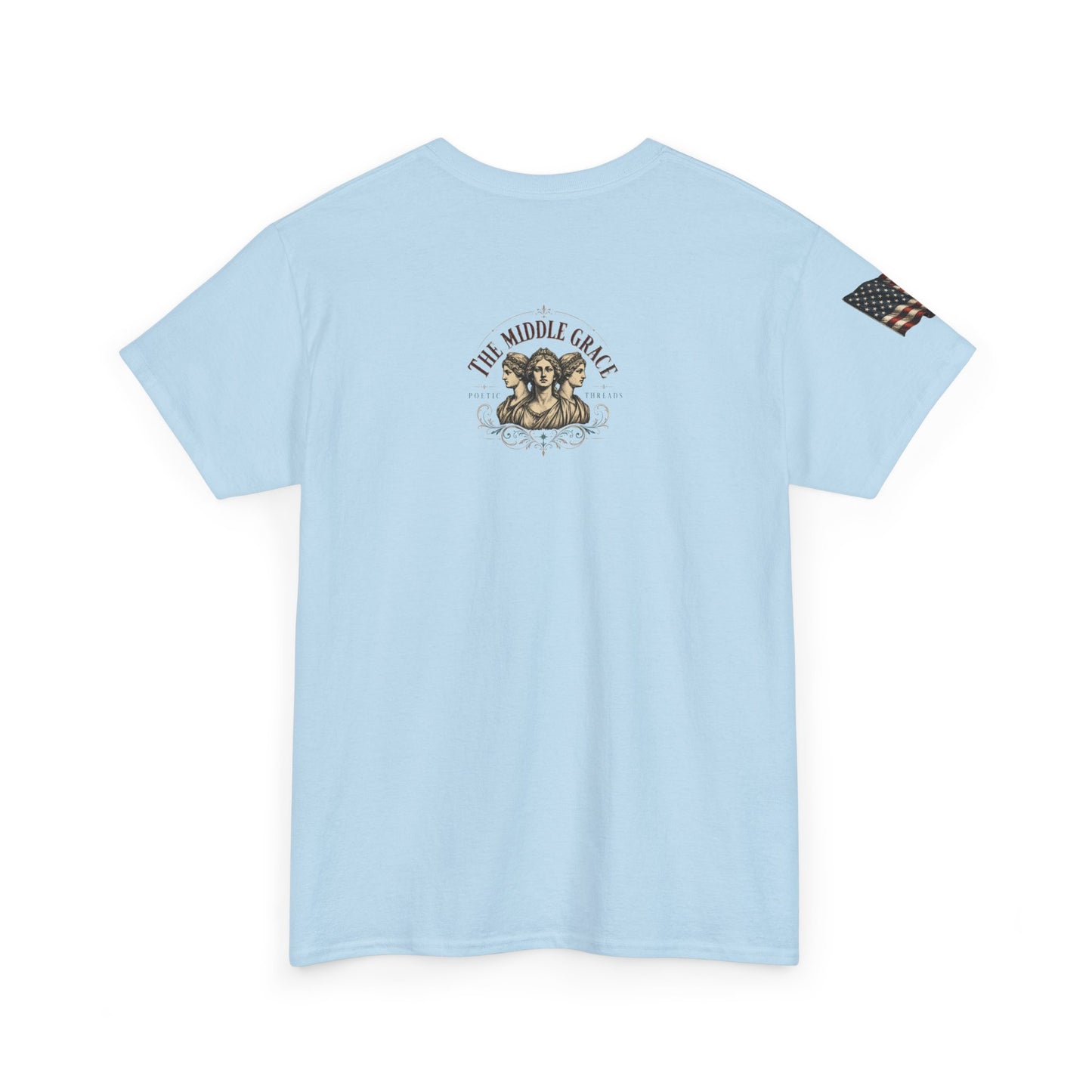 "Seek the good, the true, and the beautiful," Cardinal Newman quote 100% Cotton tee.