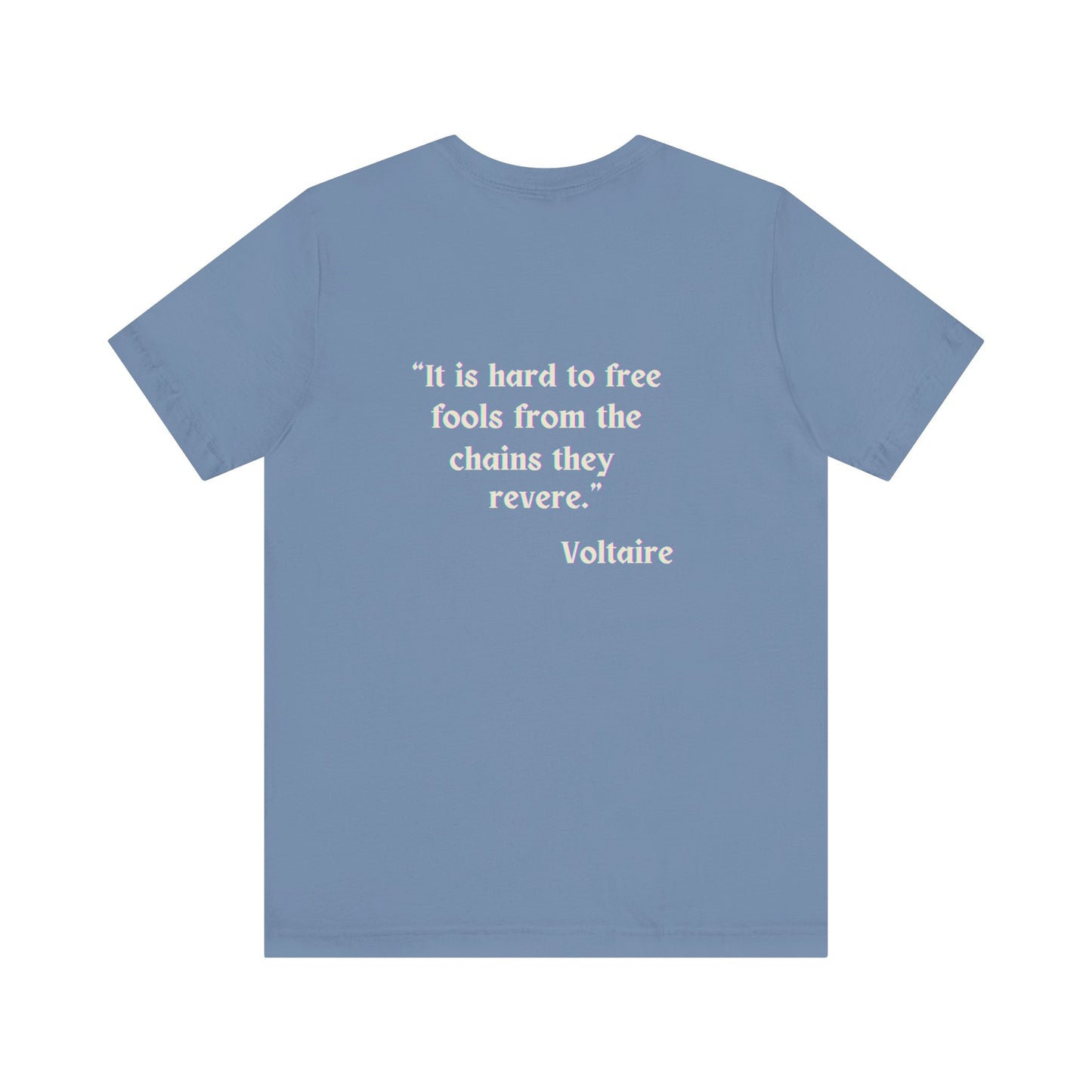 "Don't Think." Vintage TV Graphic 100% Cotton Tee