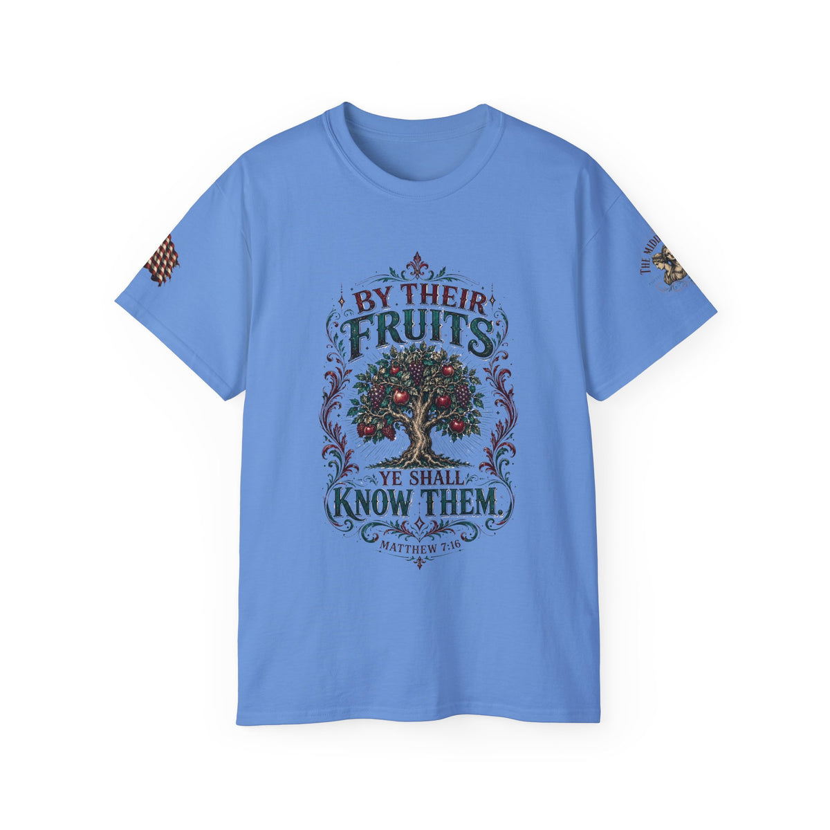 Biblical 'By Their Fruits We Shall Know Them' T-Shirt
