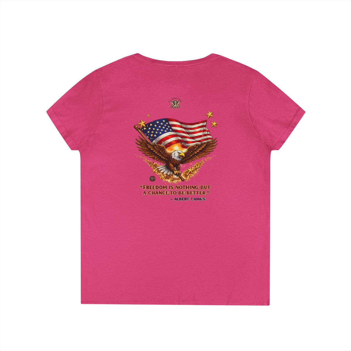 “Unapologetically American” 250th Eagle Graphic Women's Tee