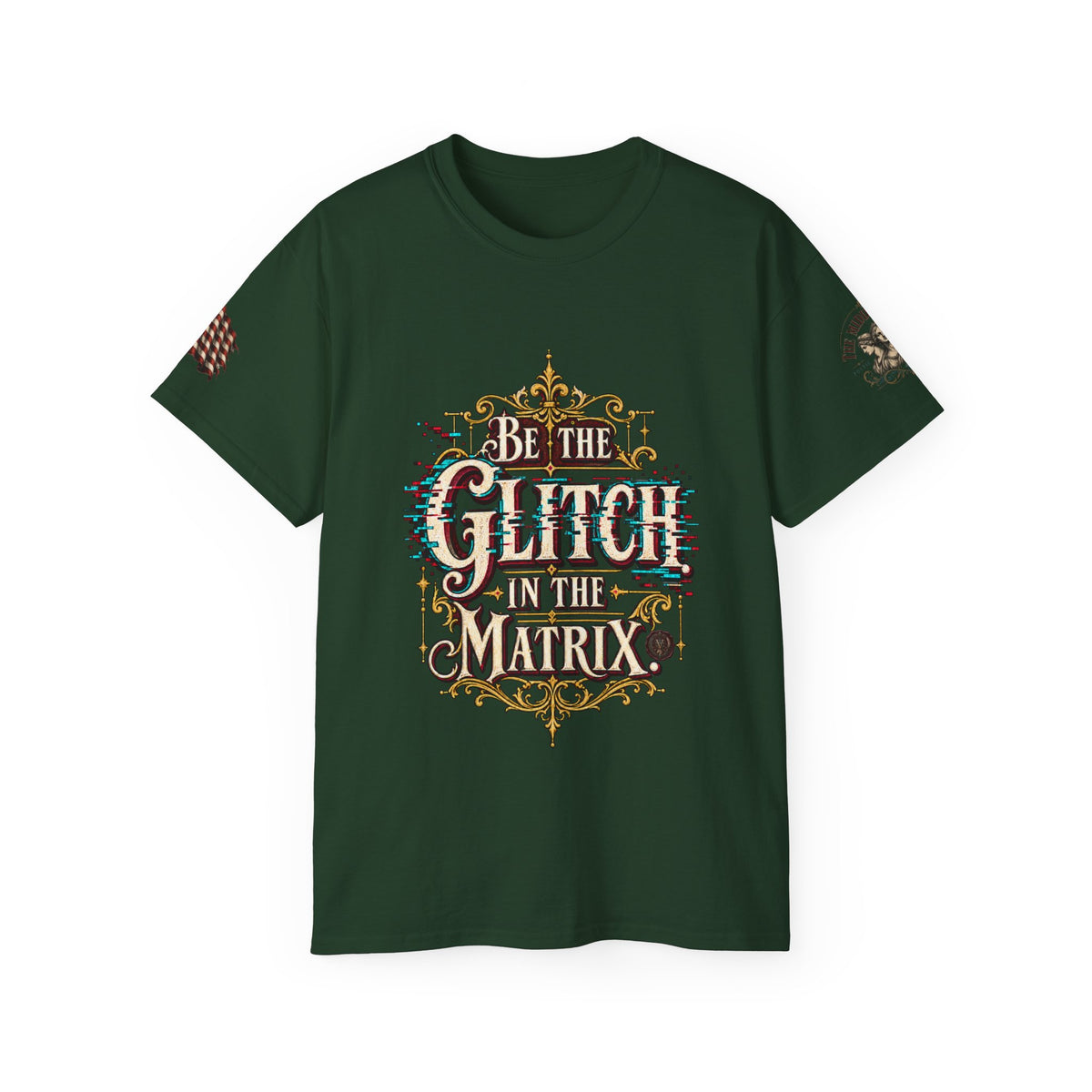Be the Glitch in the Matrix T-Shirt — Retro Digital Glitch Graphic Tee