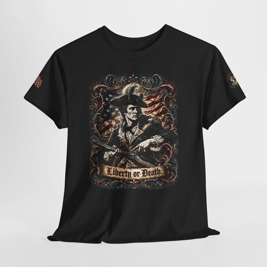 America 250 Patriot Vintage Style 2nd Amendment Cotton Tee