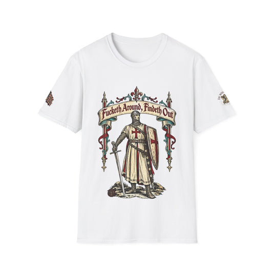 'FAFO' Vintage Crusader Graphic Tee