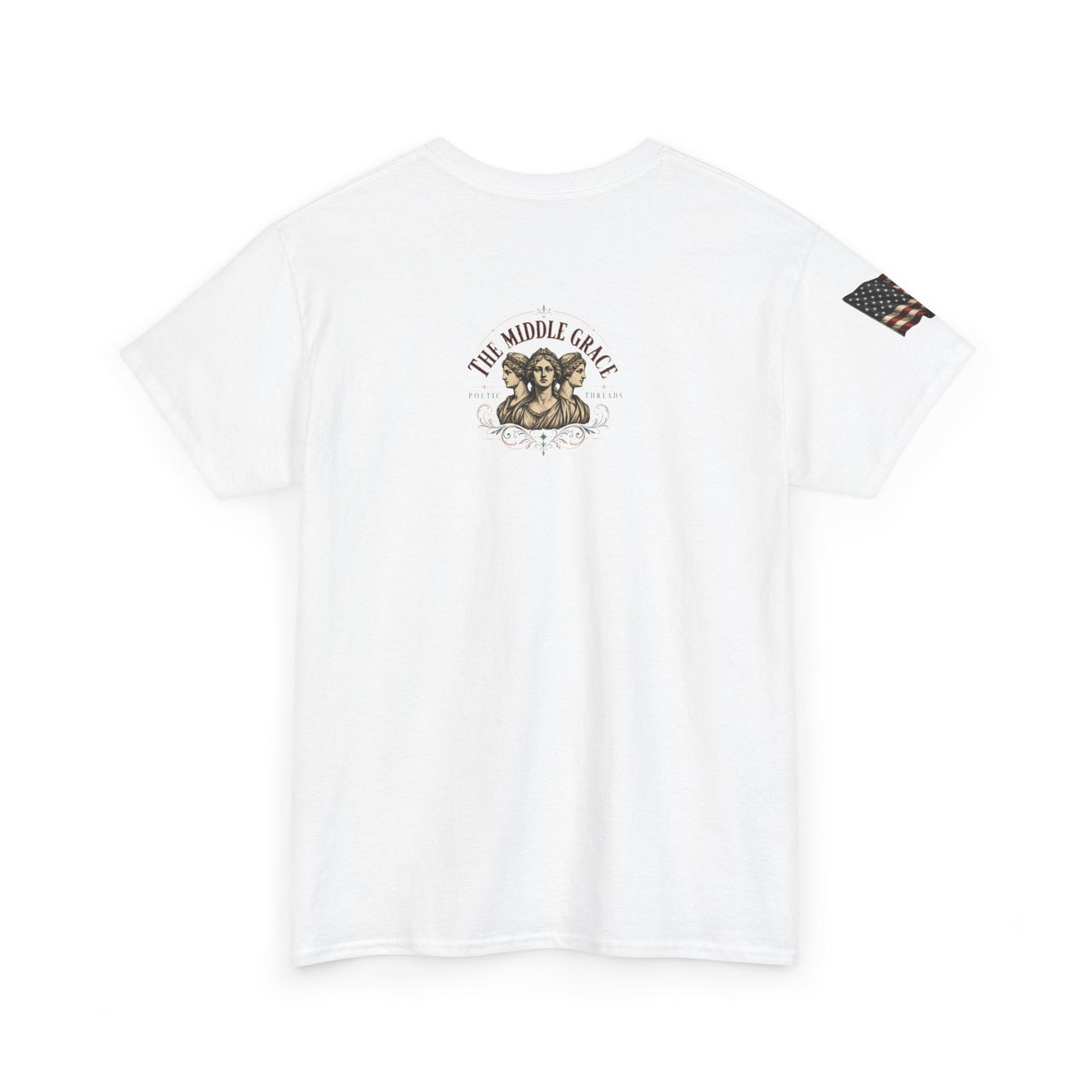 "Seek the good, the true, and the beautiful," Cardinal Newman quote 100% Cotton tee.