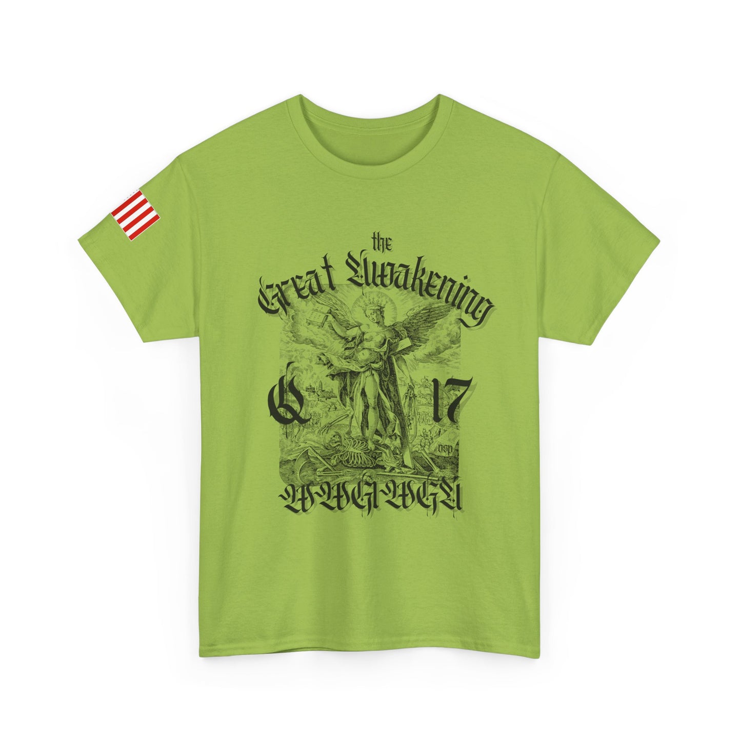 The Great Awakening, Ephesians 6:12 100% Cotton Tee
