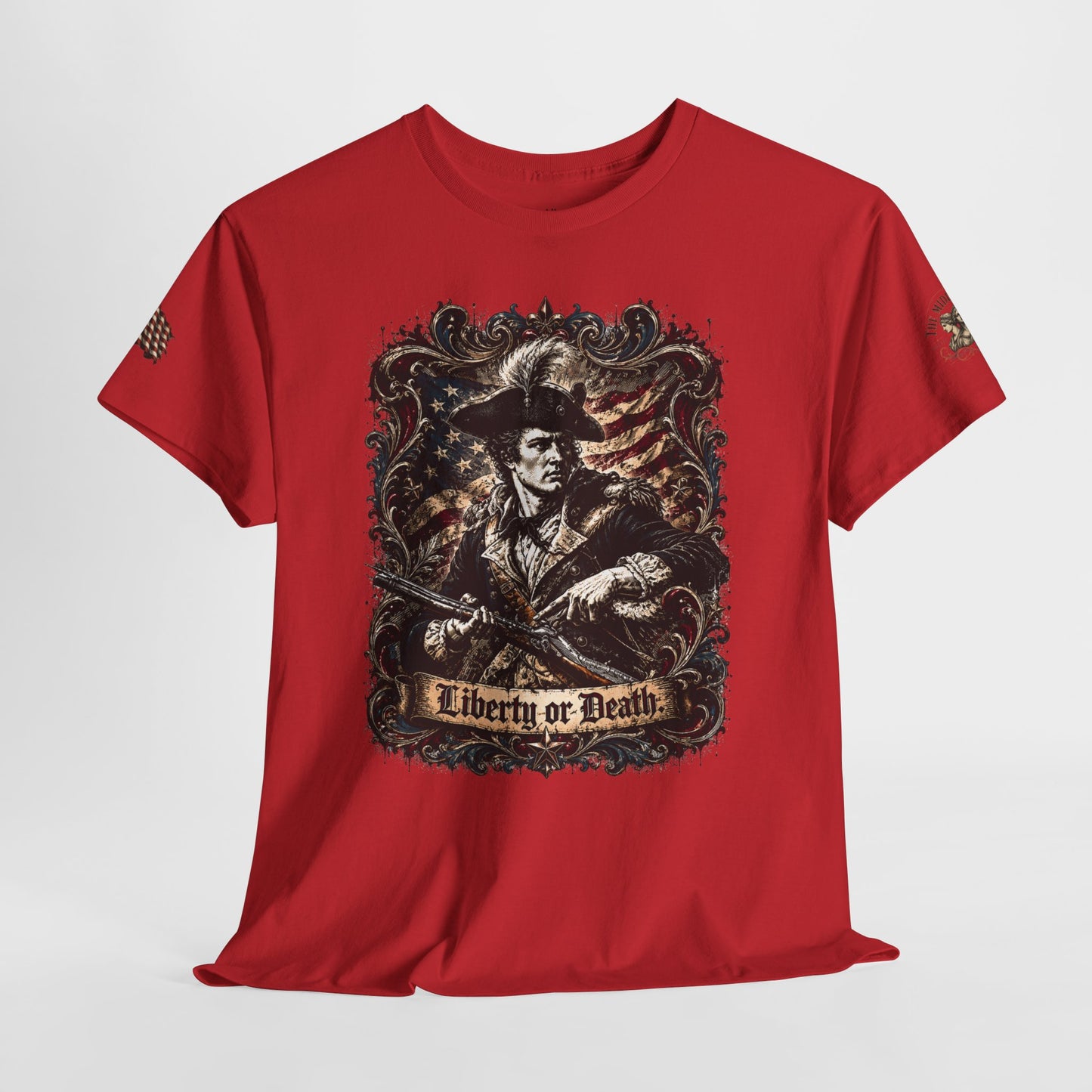Patriotic Graphic Tee – America 250 2nd Amendment | Vintage Style 100% Cotton T-Shirt